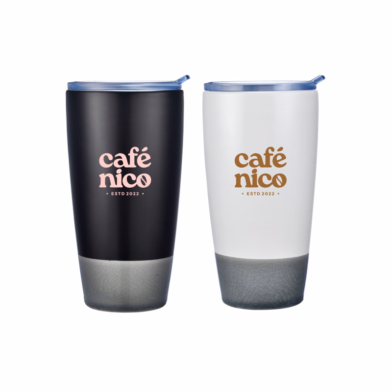 Union Printed - 12 oz Double Wall Ceramic Tumbler