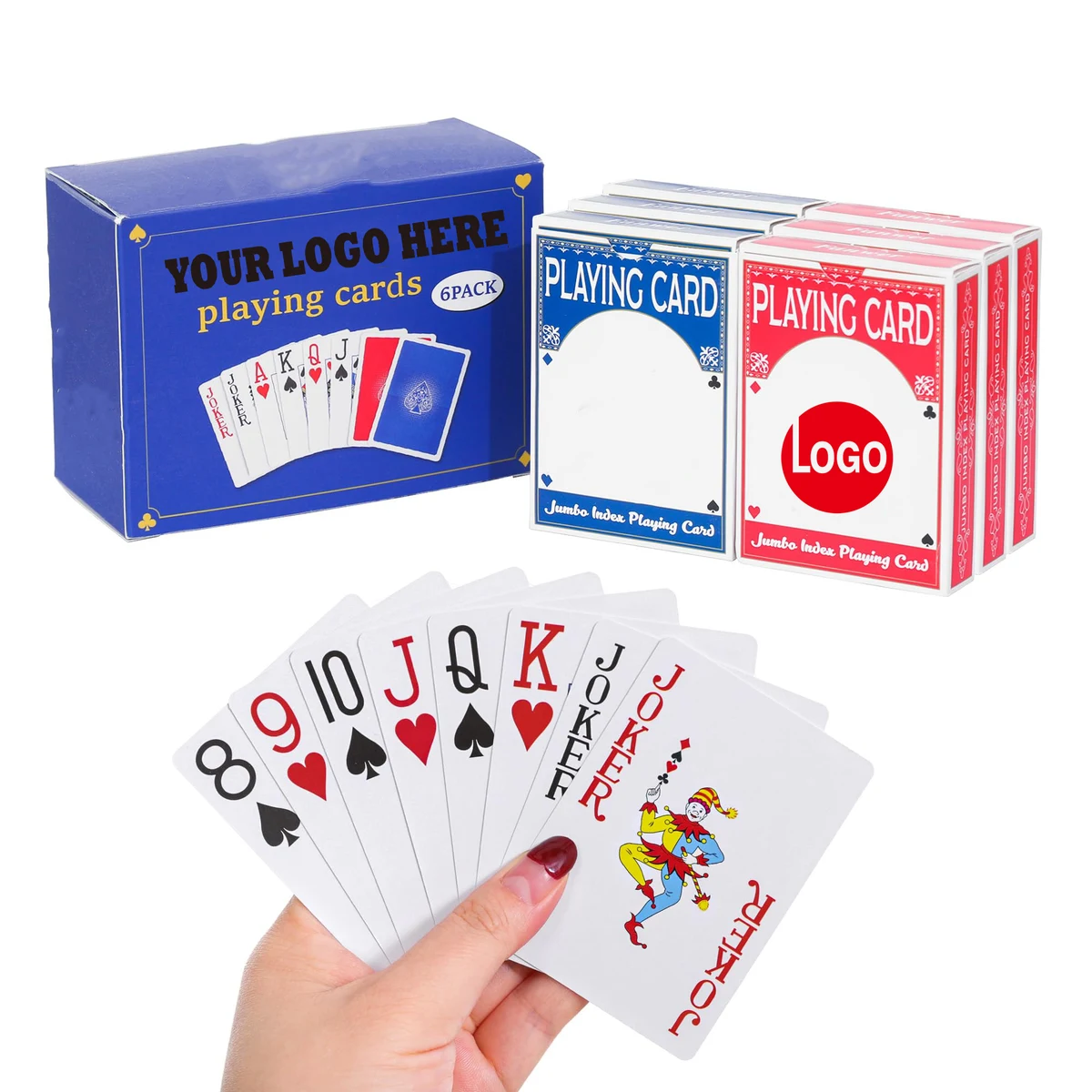 Custom Playing Cards with Personalized Box 1