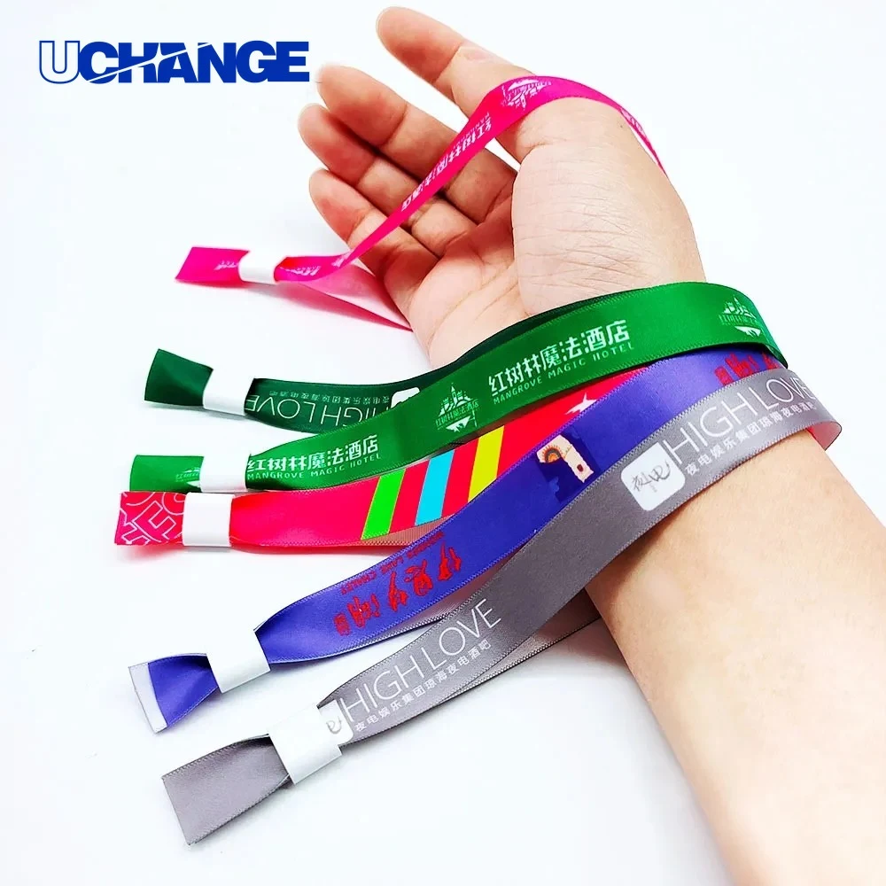 Adjustable Dye-Sublimated Wristband for Events 1
