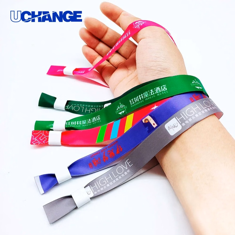 Adjustable Dye-Sublimated Wristband for Events
