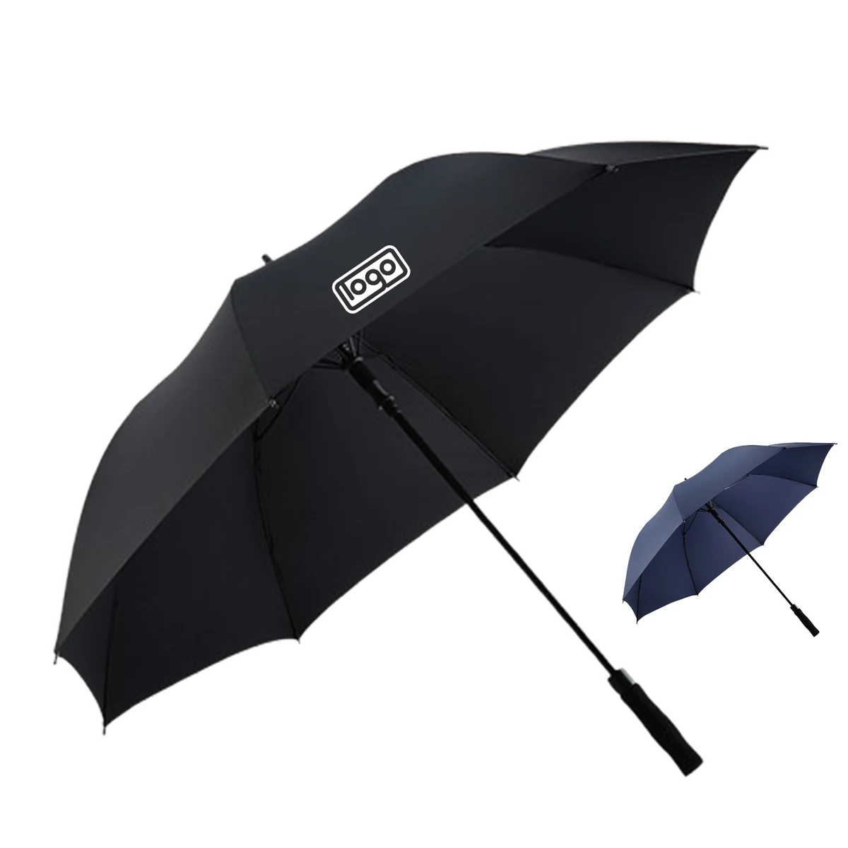 Men's Automatic Long Handle Umbrella w/ Case 1