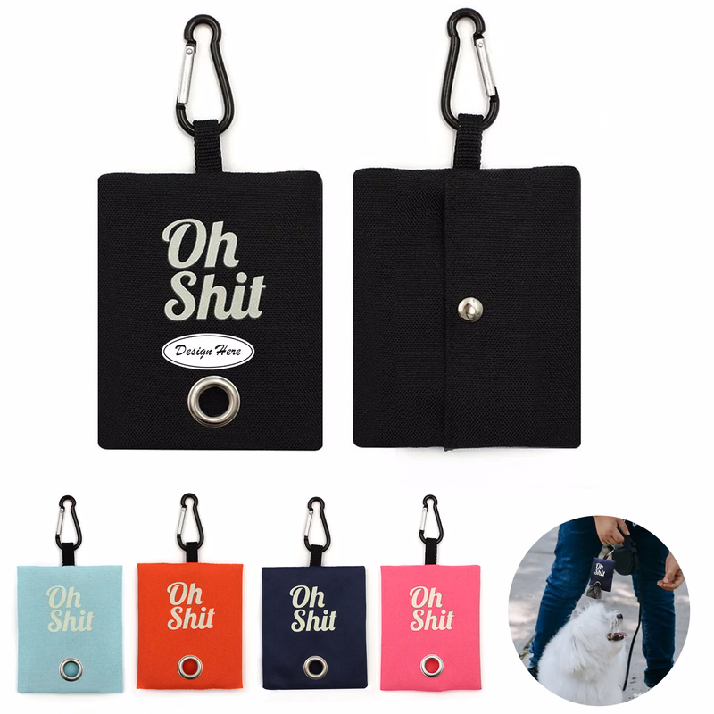 Keychain Pet Waste Bag Dispenser