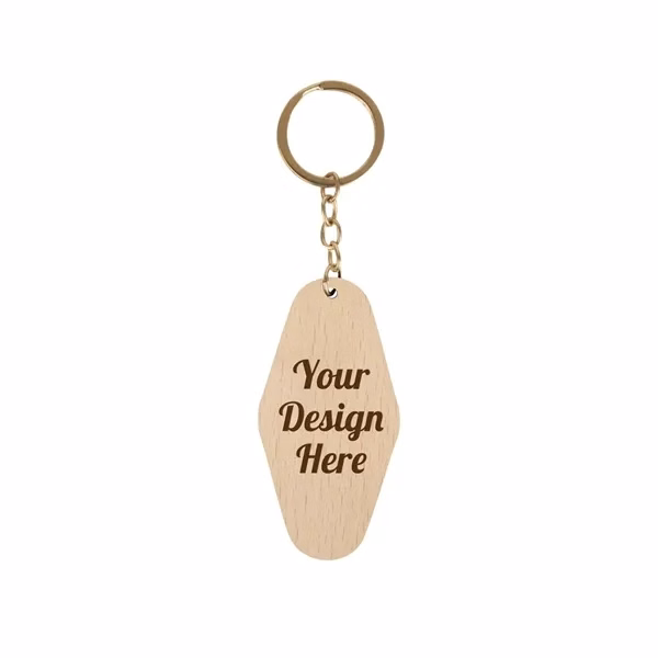 Custom Retro Motel Keychains