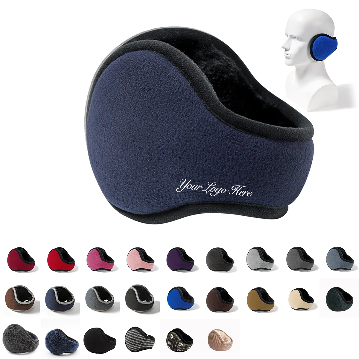 Winter Unisex Foldable Ear Warmers 1