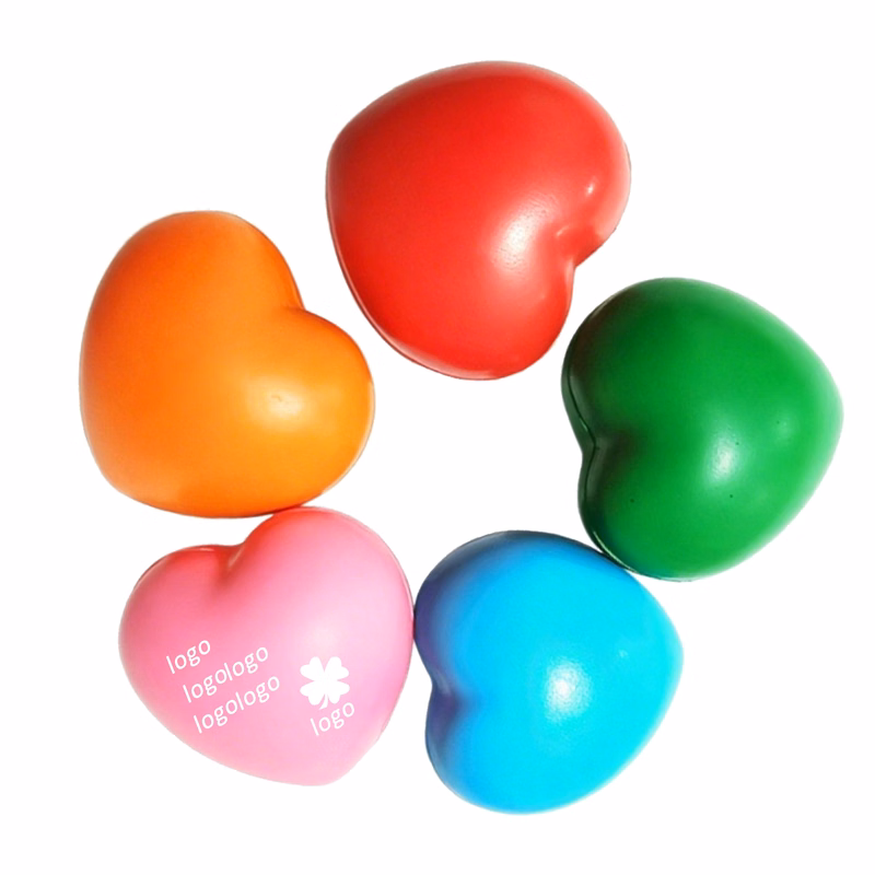 MOQ50 Custom love Stress Ball