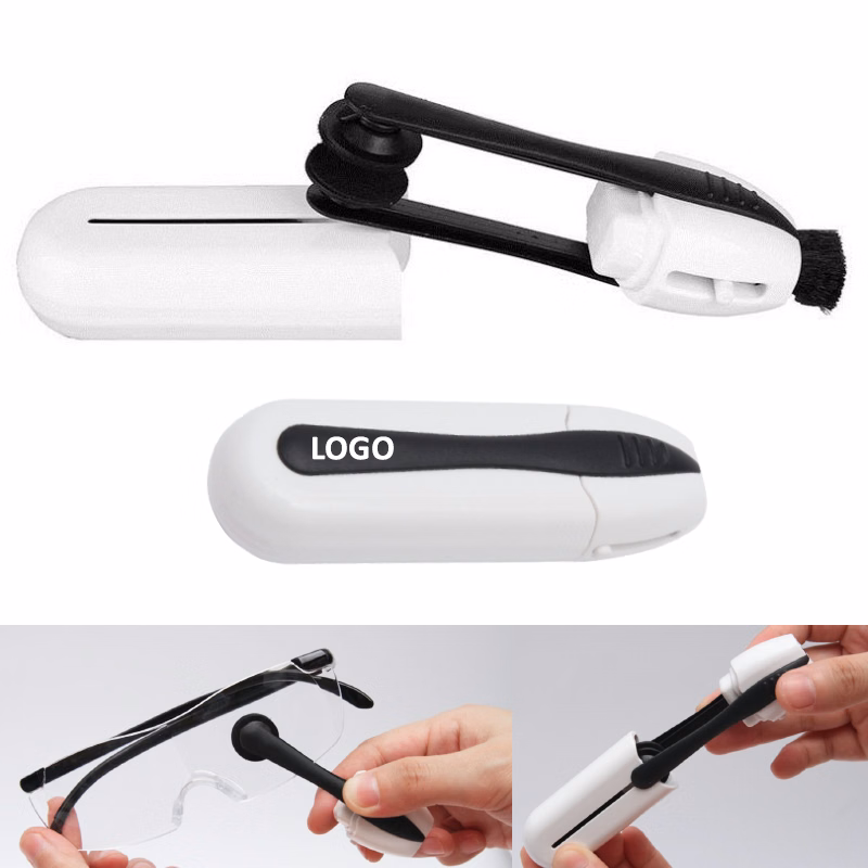 EyeglassCleaning Pads w/ Brush