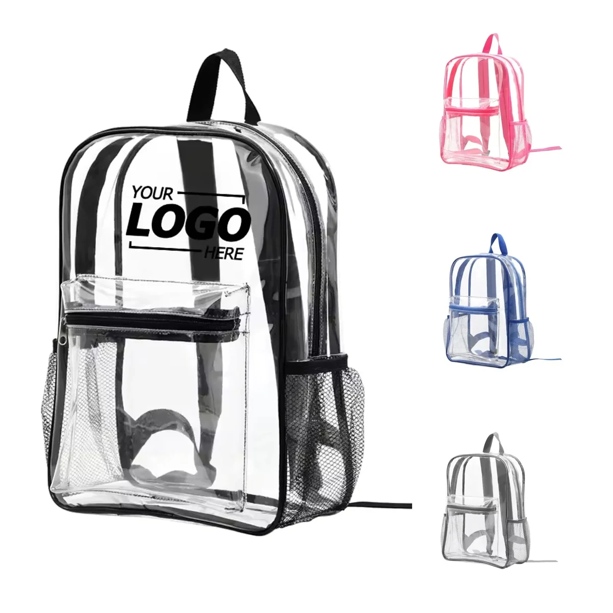 Security Clear PVC Backpack 1