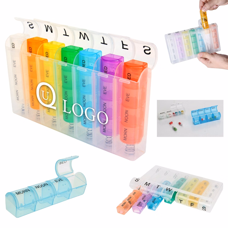 Transparent Weekly Medicine Case