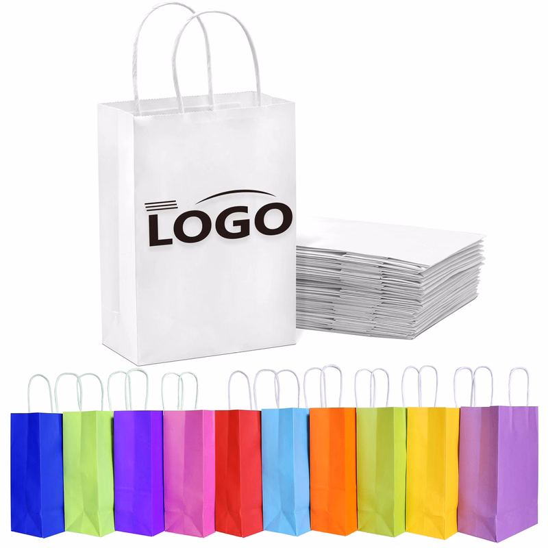 Kraft Paper Shopping Gift  Bag