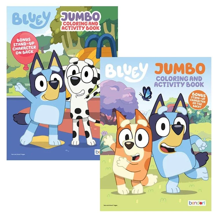 Bluey Coloring Books - Two Titles 1