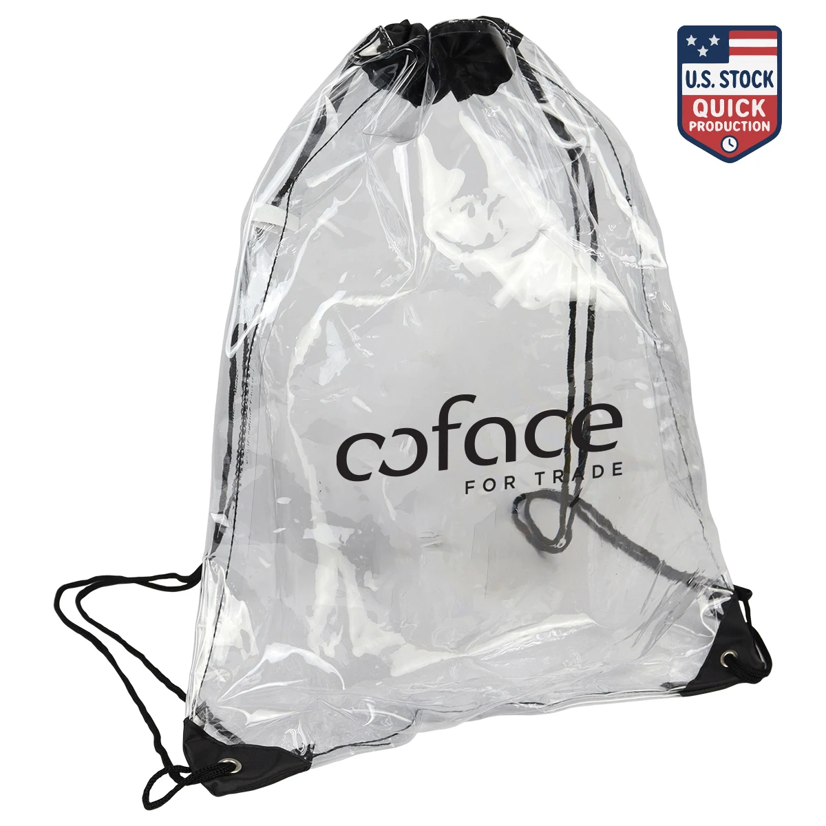 ClearView QuickCinch Clear Sling Bag 1