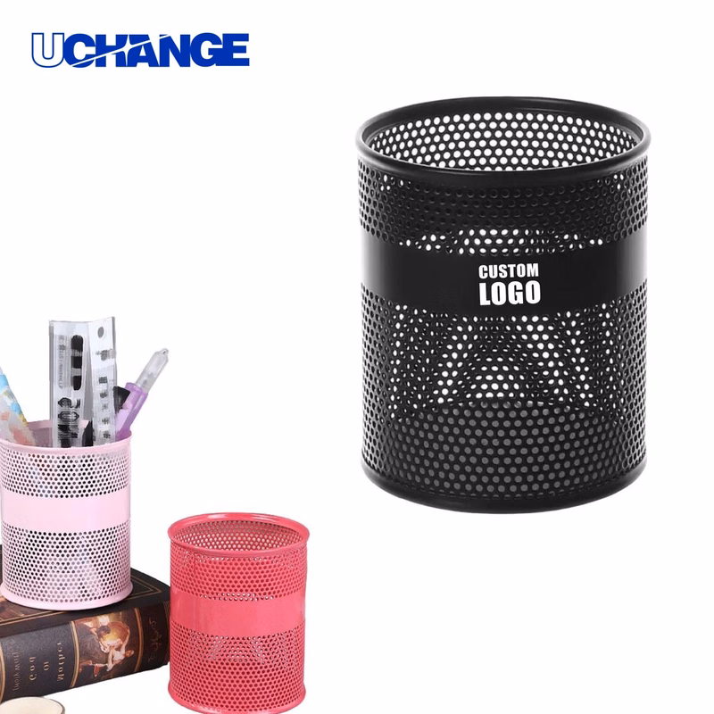Hollow Metal Pen Holder