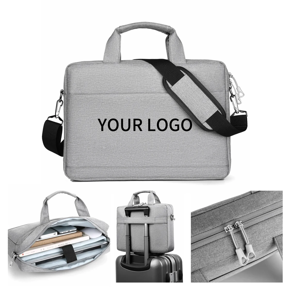 Slim Laptop Briefcase 1