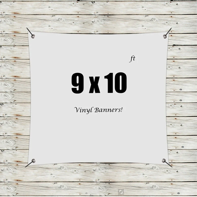 Custom 9' x 10' Vinyl Banners 1