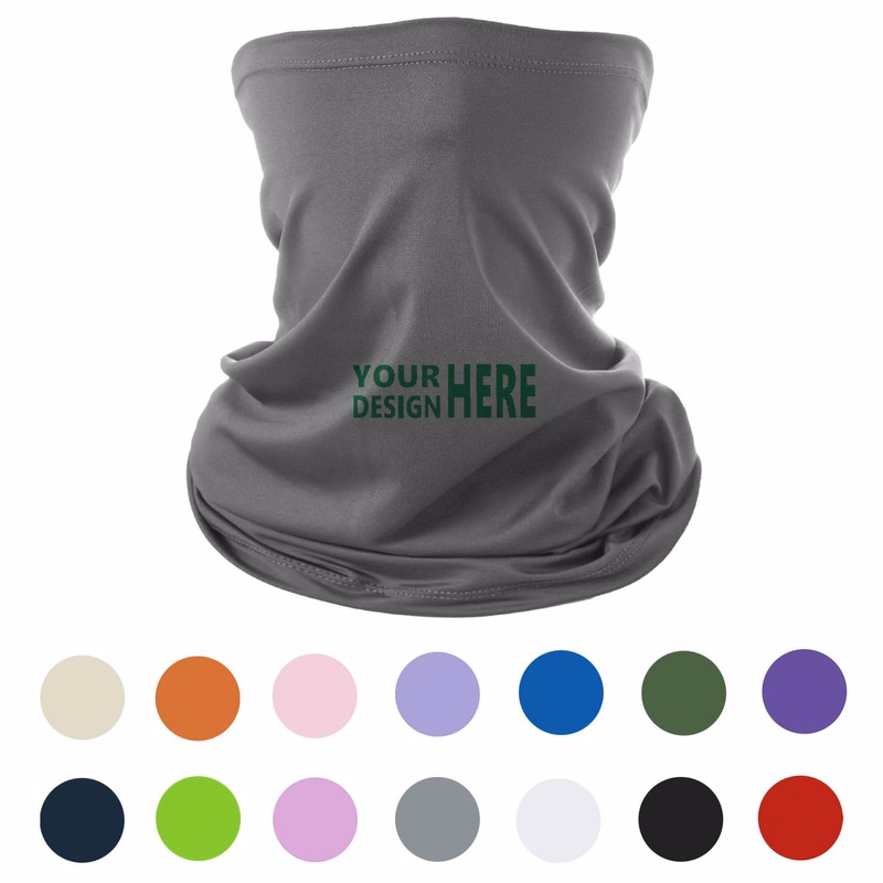 Milk Silk Neck Gaiter Sun Protection Outdoor Face Cover