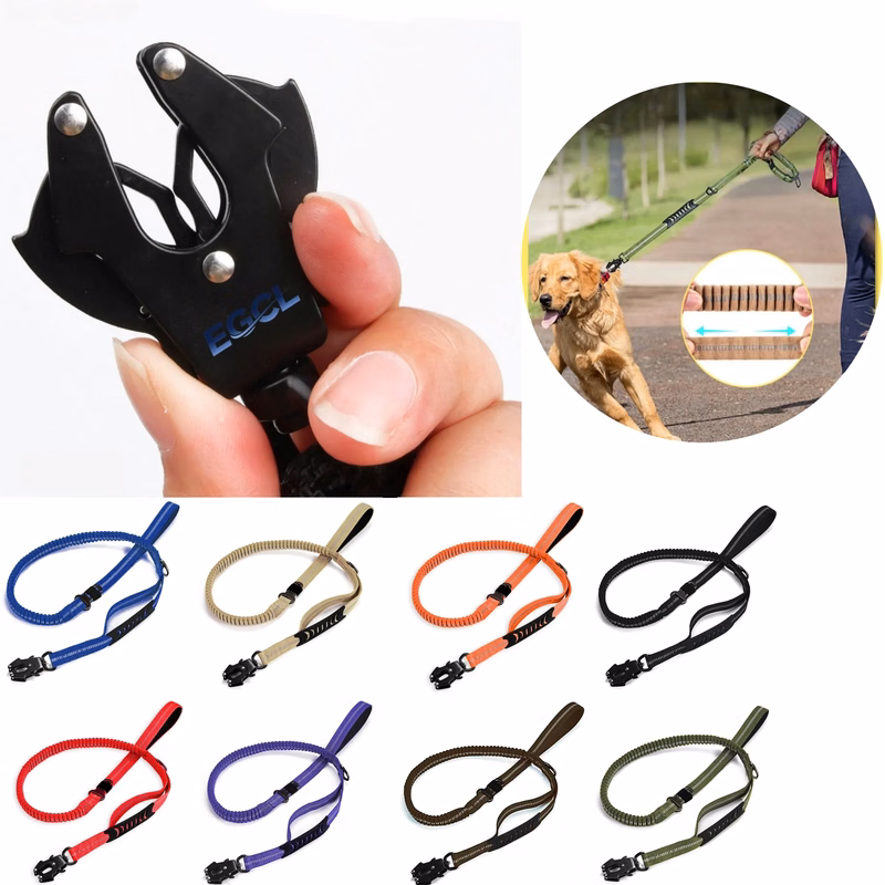 Large dog explosion-proof multi-functional tactical leash