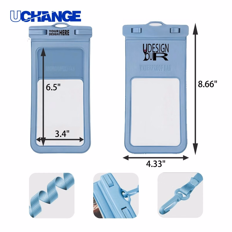 Lanyard Waterproof Phone Pouch for Travel