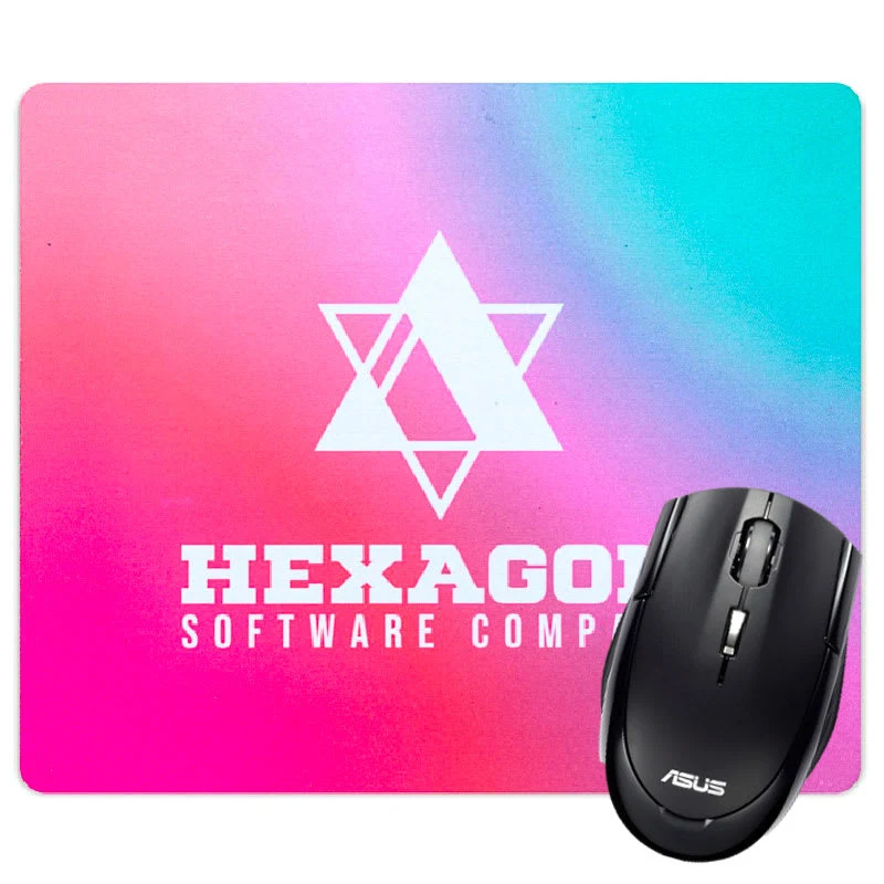 Fluorescent Neon Custom Printed Large Mouse Pads 1