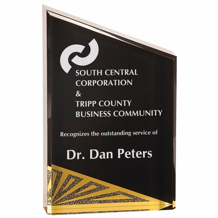Peak Black Diamond Acrylic Award
