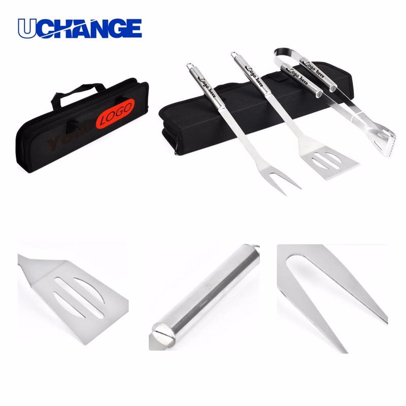 Personalized 3 Piece BBQ Tool Set For Grilling