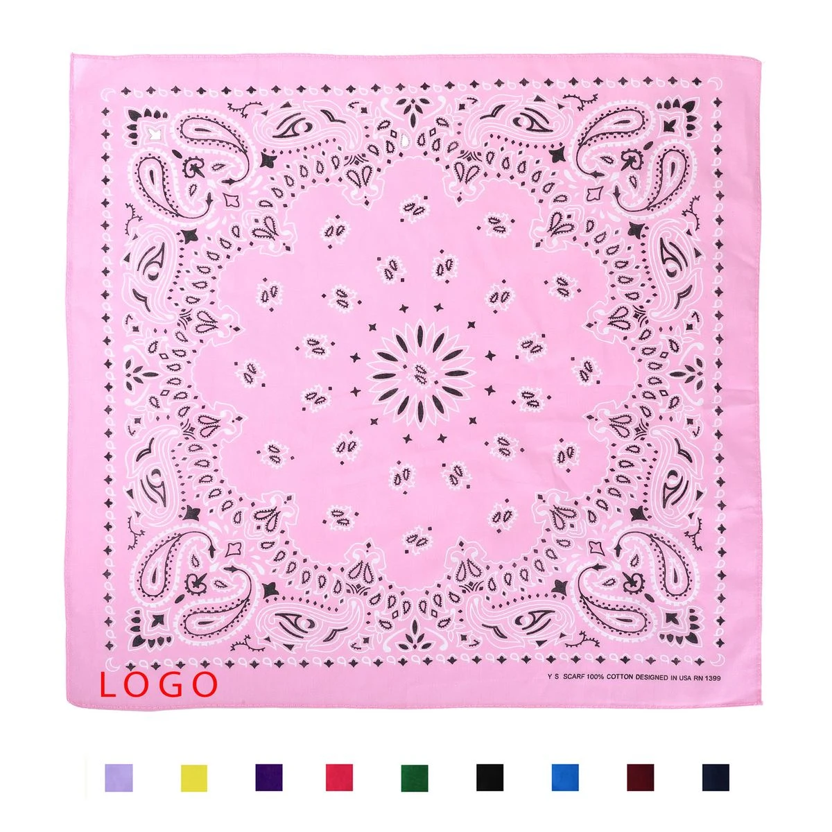 22" Cotton Bandanna 1