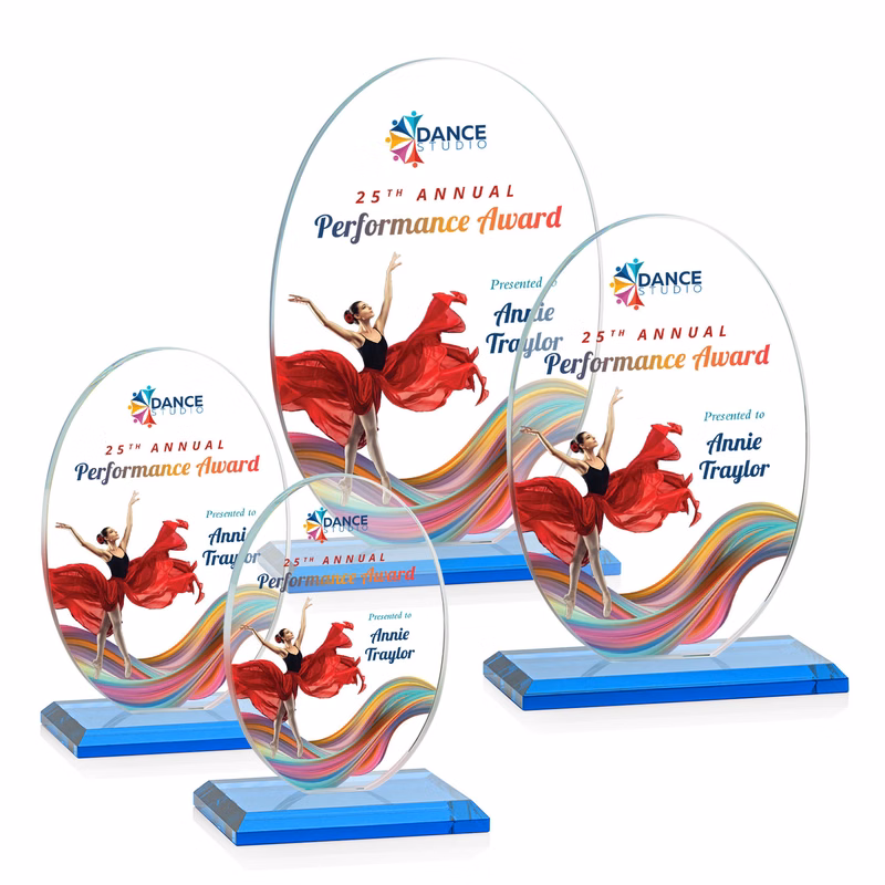 Austin (Vert) VividPrint™ Award - Sky Blue