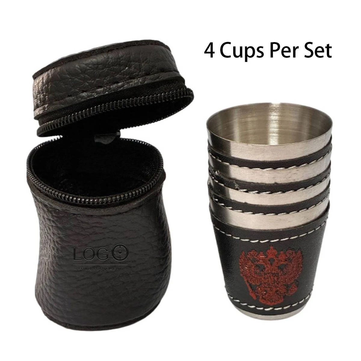 30ML Stainless Steel Shot Glass Set 1
