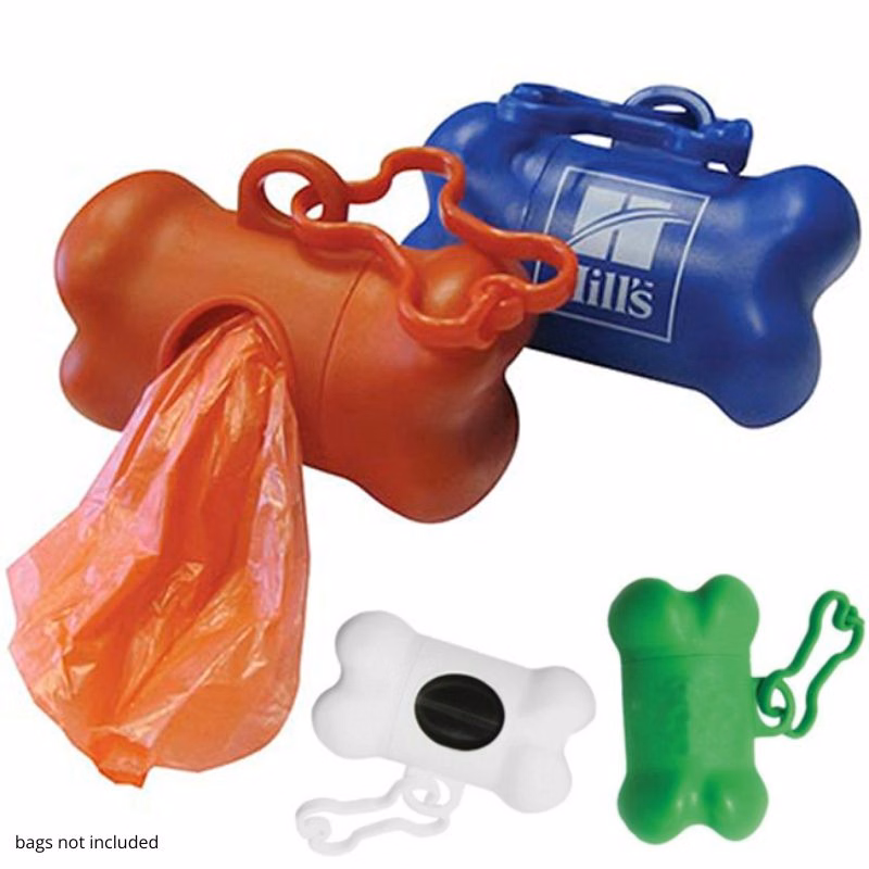 Bone Dog Bag Dispenser /W Carabiner