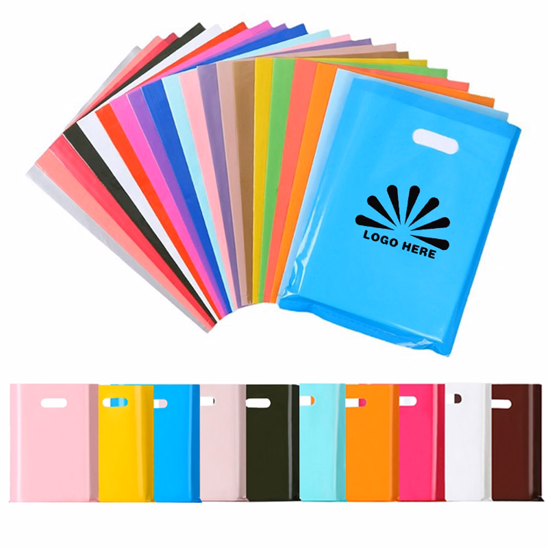 Die Cut Reusable Plastic Shopping Bags