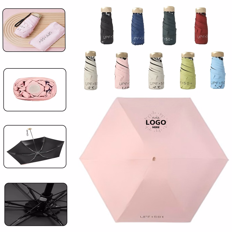 Pocket Compact Travel Parasol