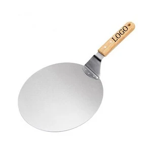 Premium 10 Inch Stainless Steel Pizza Shovel 1