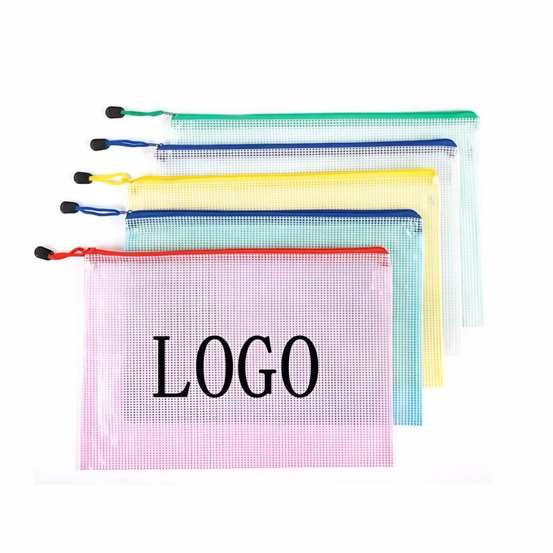 Waterproof Zipper File for Documents Storage Bag A4
