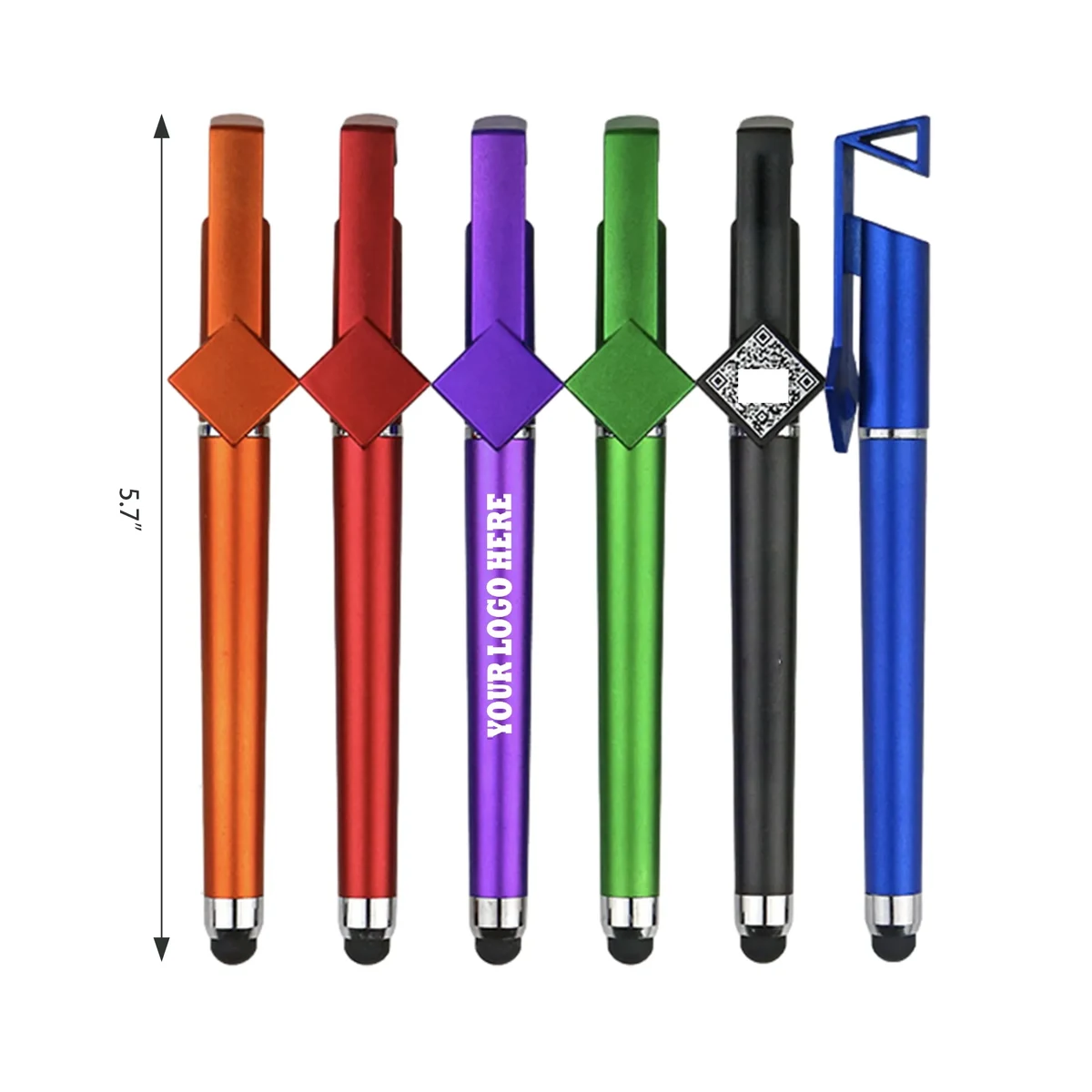 Stylus Advertising QR Code Capacitive Neutral Pen MOQ 100PCS 1