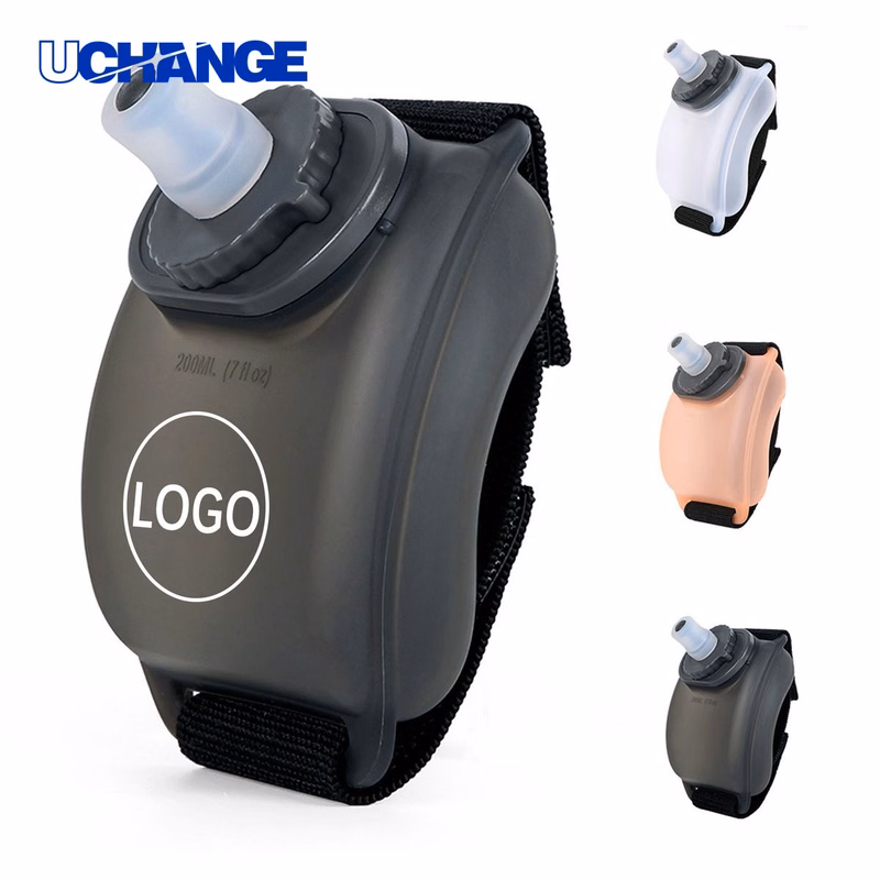 Wrist Sports Water Bottle Container for Running (7oz)