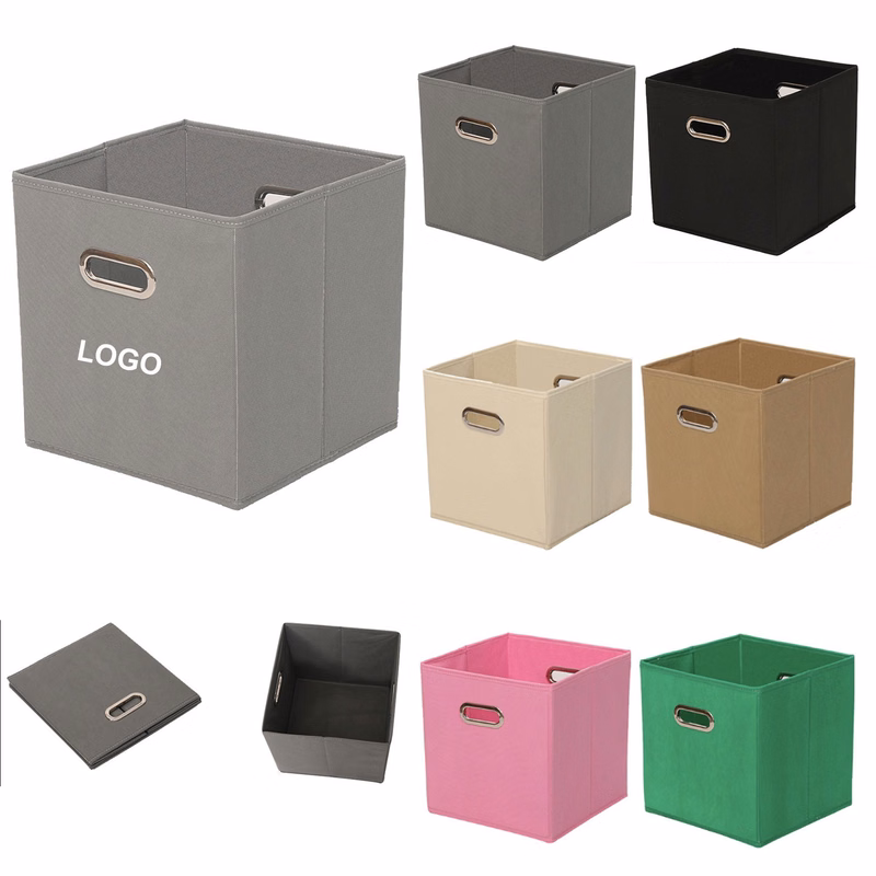 Fabric Foldable Storage Cube Box