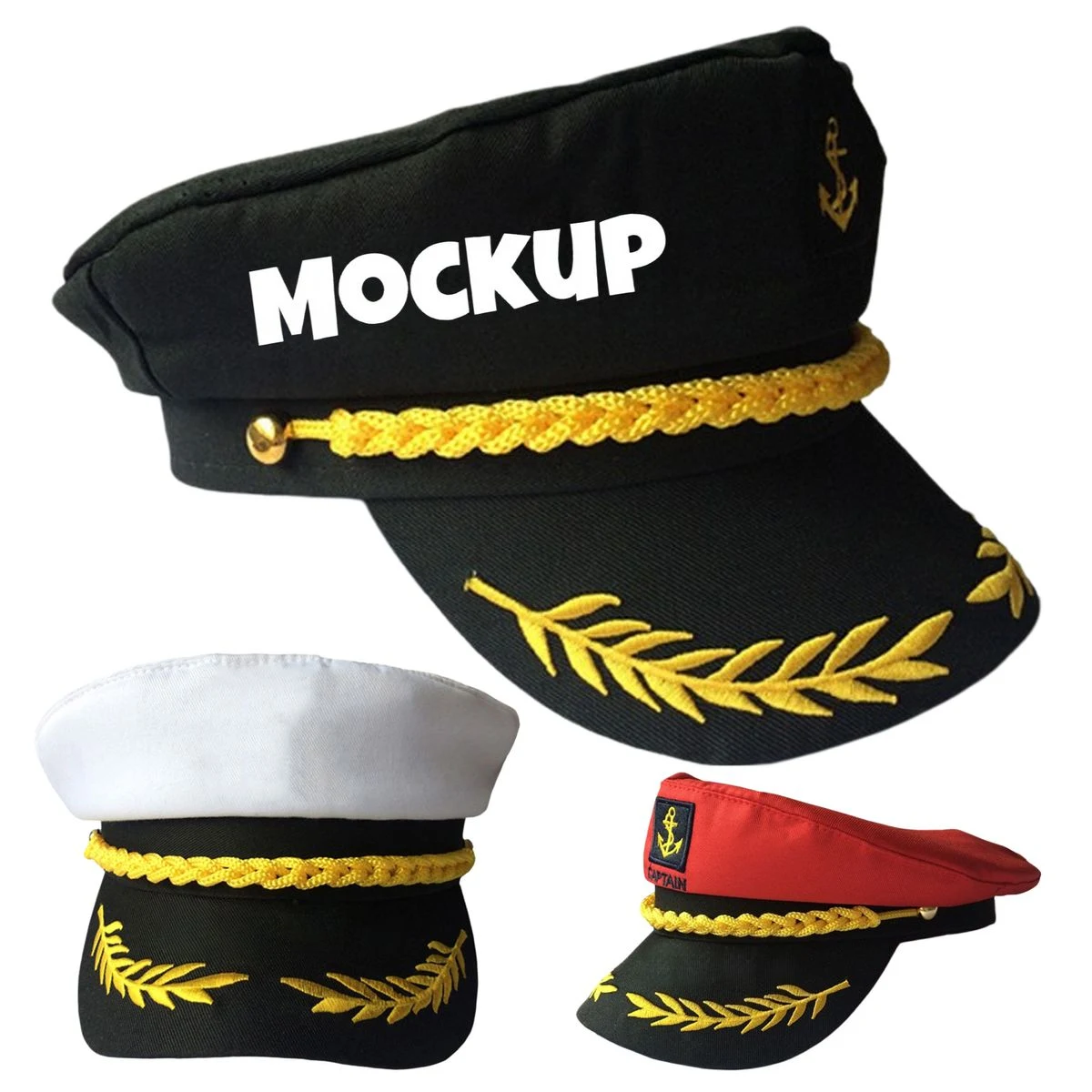 Yacht Boat Sailor Captain Hat 1