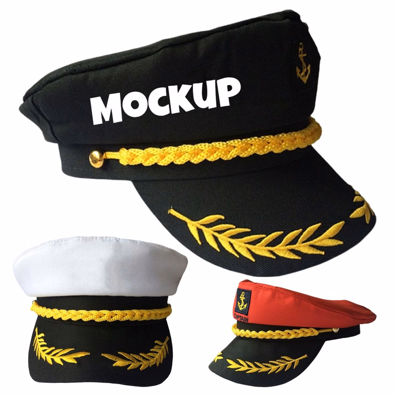 Yacht Boat Sailor Captain Hat