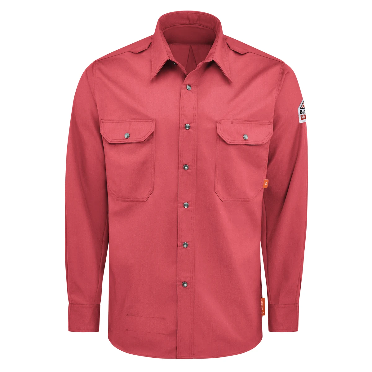 Bulwark® iQ Series® Men's Midweight Comfort Snap-Front Woven Shirt 1