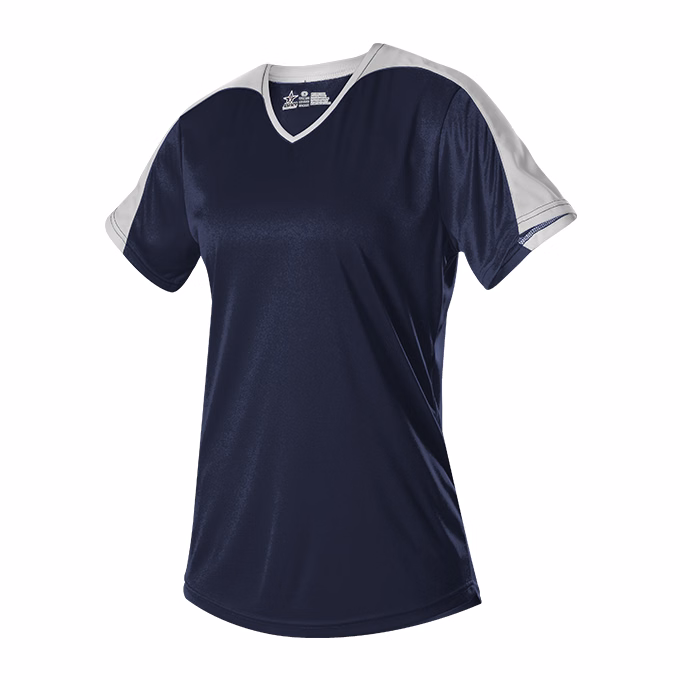 Womens V Neck Fastpitch Jersey