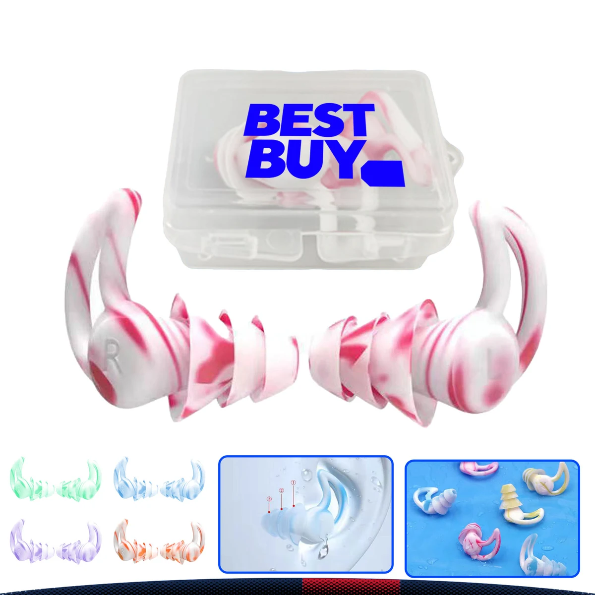 Reusable Silicone Earplugs 1