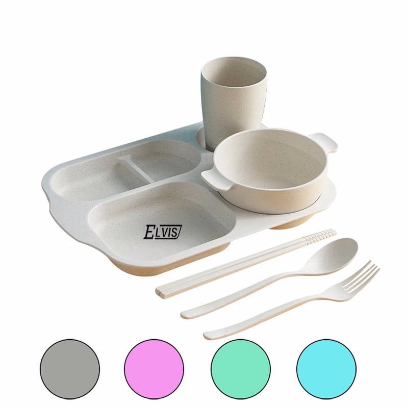 Student Plastic Dining Plate Set