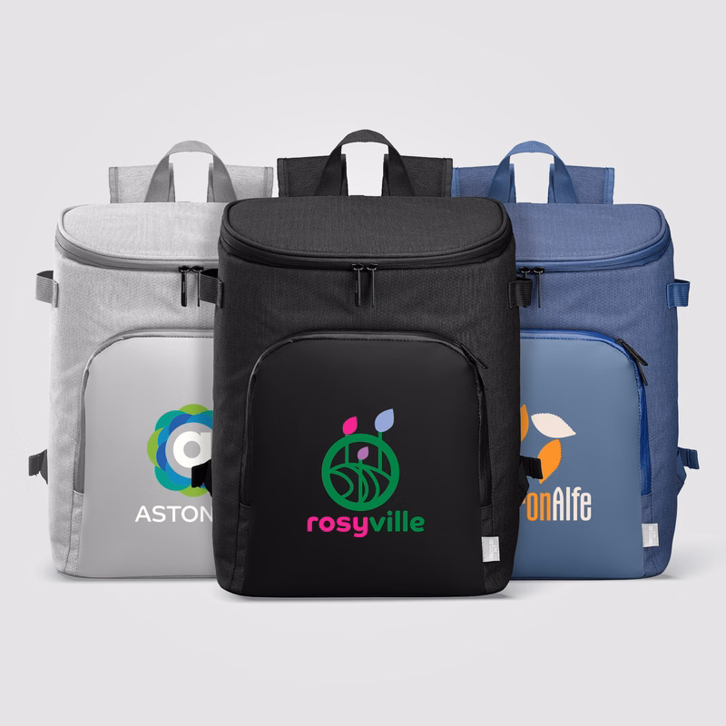 City Pack rPET PEVA Lined Cooler Backpack – 21L