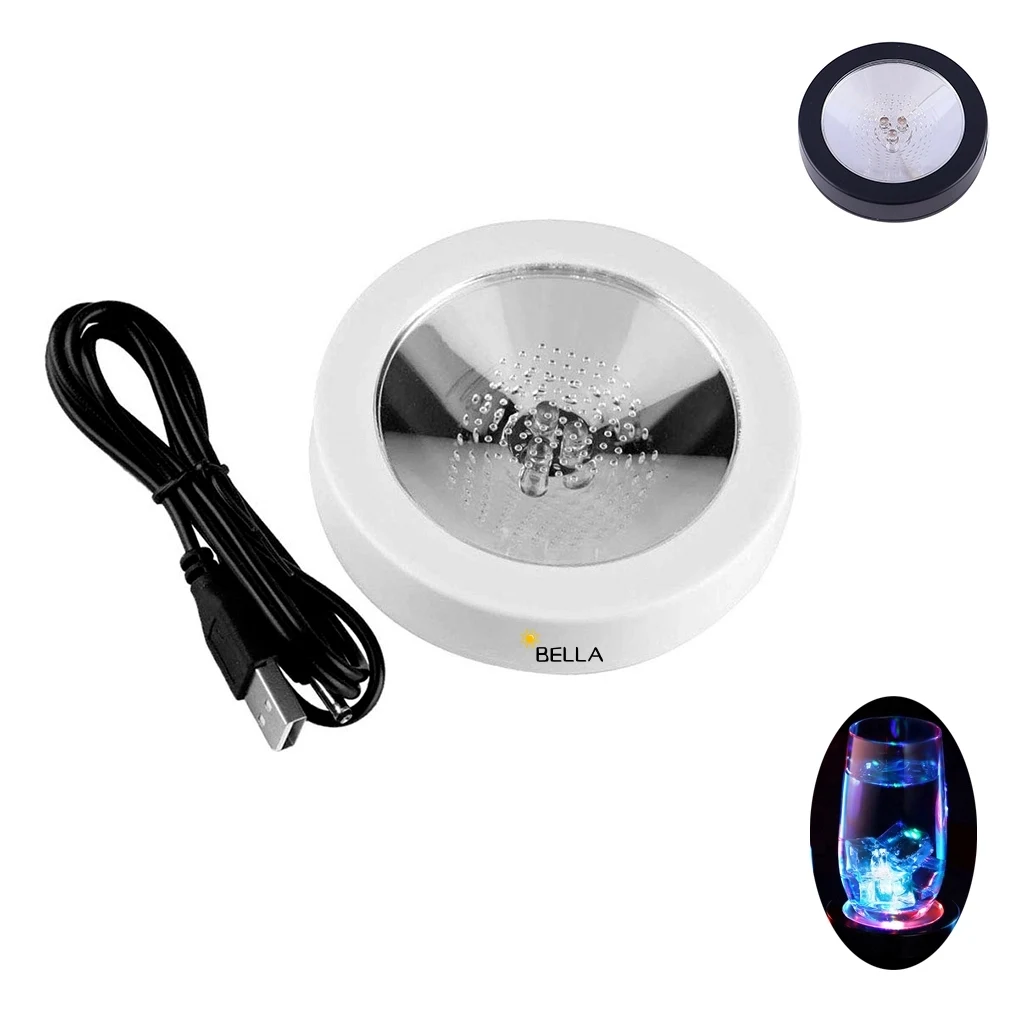Pressure Activated Led Drink Coaster 1