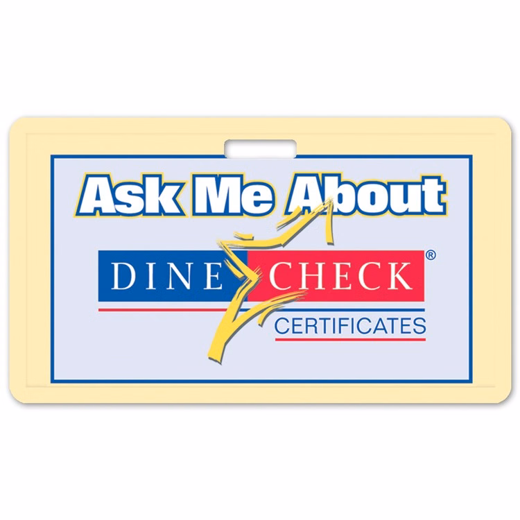 USA Made Laminated Paper Event Badge  20mil Budget-Friendly (2"x3.5") Rectangle