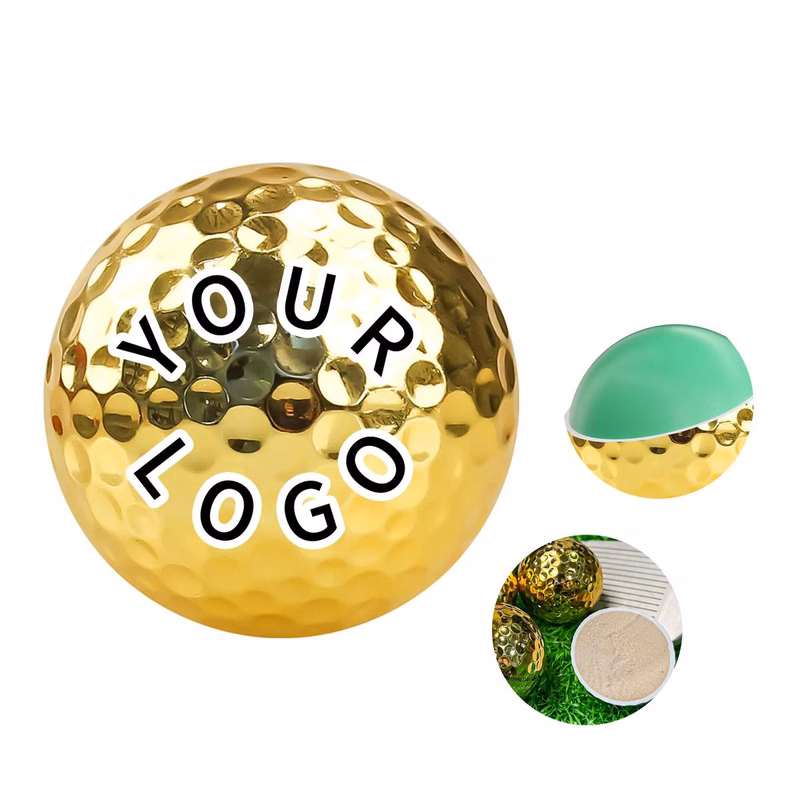 Metallic Finish Golf Ball for Tournaments