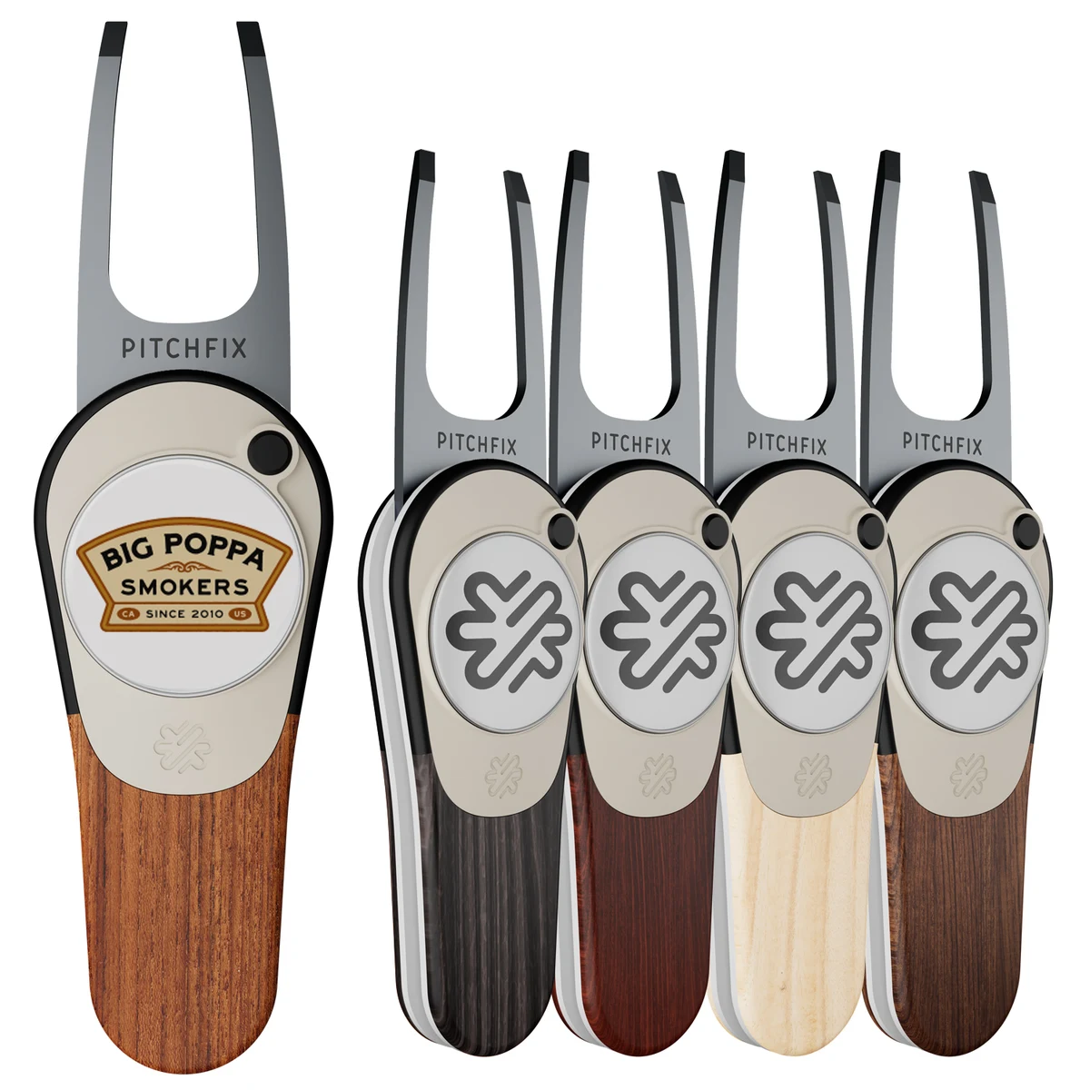 Pitchfix Woodie Golf Divot Tool 1