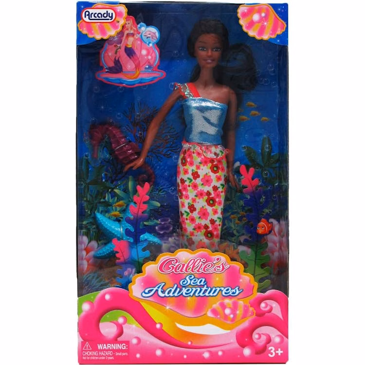 Sea Adventures Doll Sets - Mermaid 11.5"