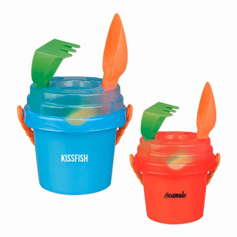 Mini Sand Pail with Toys and Lid
