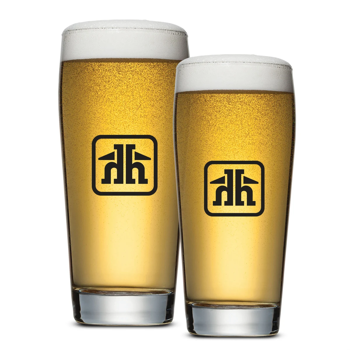 Wilmington Beer Glass - Imprinted 1