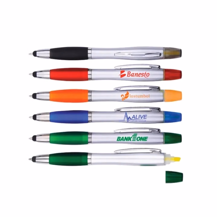 3-in-1 Pen + Highlighter + Stylus